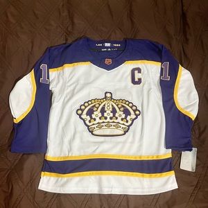 Anže Kopitar Los Angeles Kings Jersey Men's 50 M Medium New Reverse Retro LA